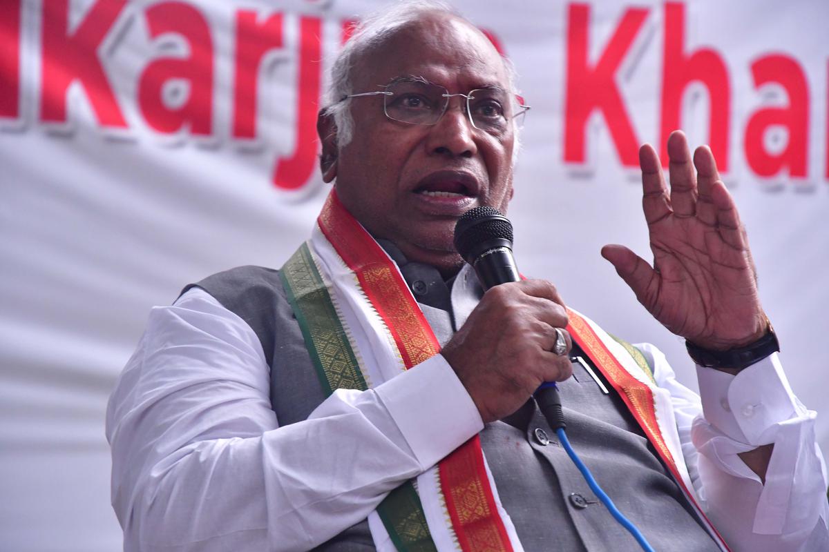 Contest with Tharoor is for betterment of country and Congress: Mallikarjun Kharge